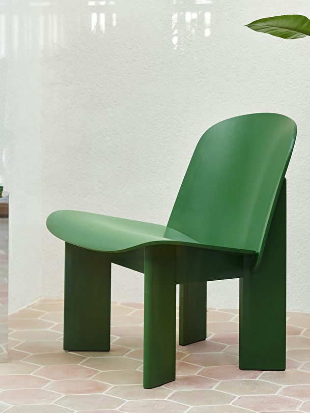 scalpello poltrona in legno verde