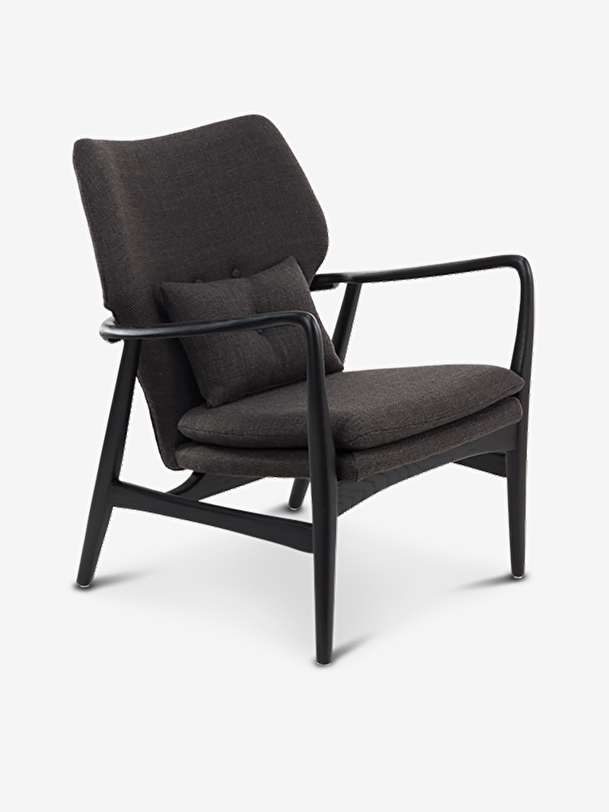 fauteuil peggy noir nero