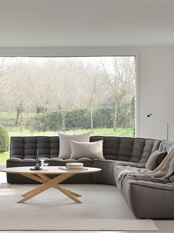 n701 divano 2 posti grigio