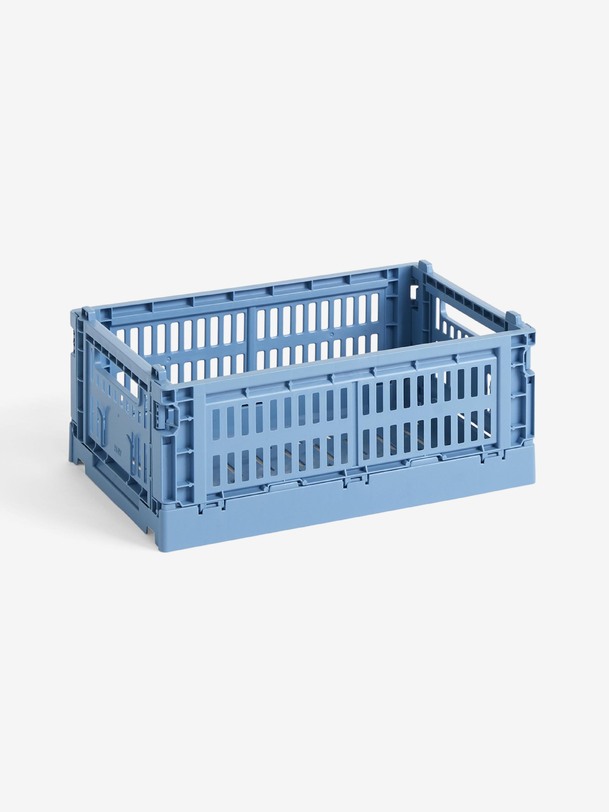 panier colore cassa s polipropilene riciclare bleu ciel - fieno cielo