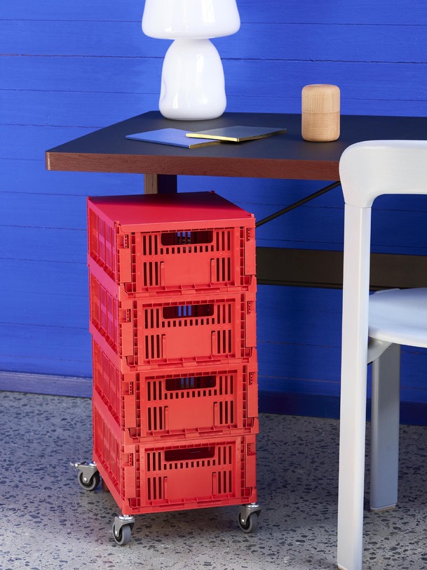 couvercle metallo rouge - colore della cassa e del fieno rosso