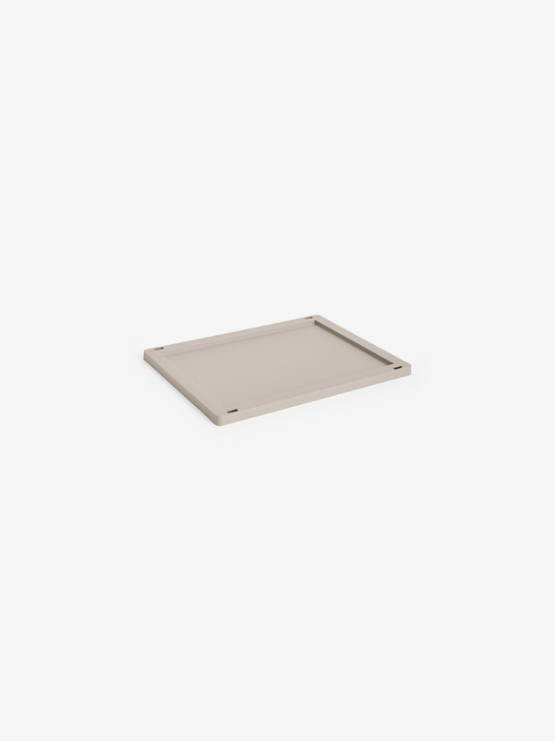 couvercle caisse cassa warm grey t.m - hay grigio
