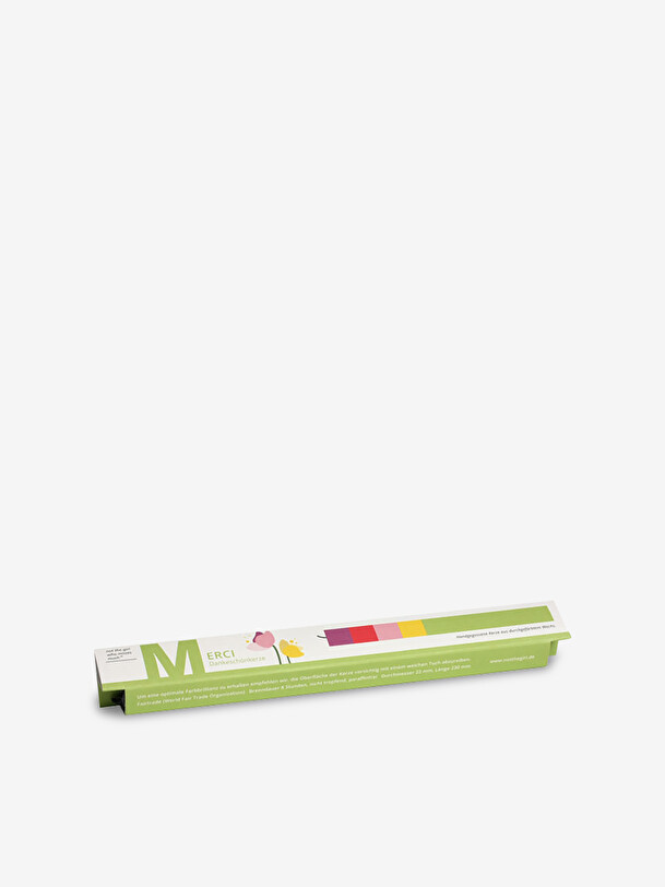 grazie candela multicolore