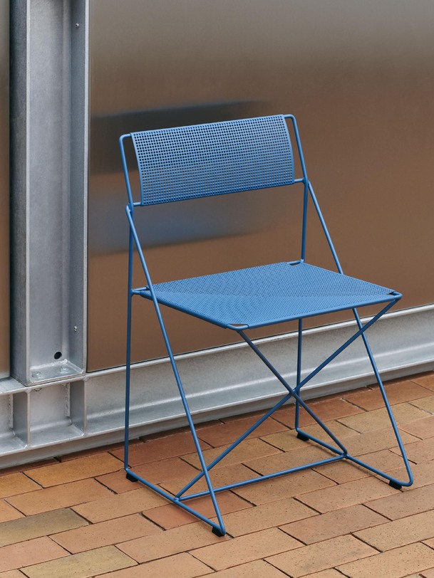 chaise x-line bleu - fieno blu