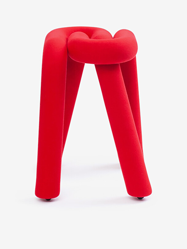 in grassetto sgabello rosso rosso