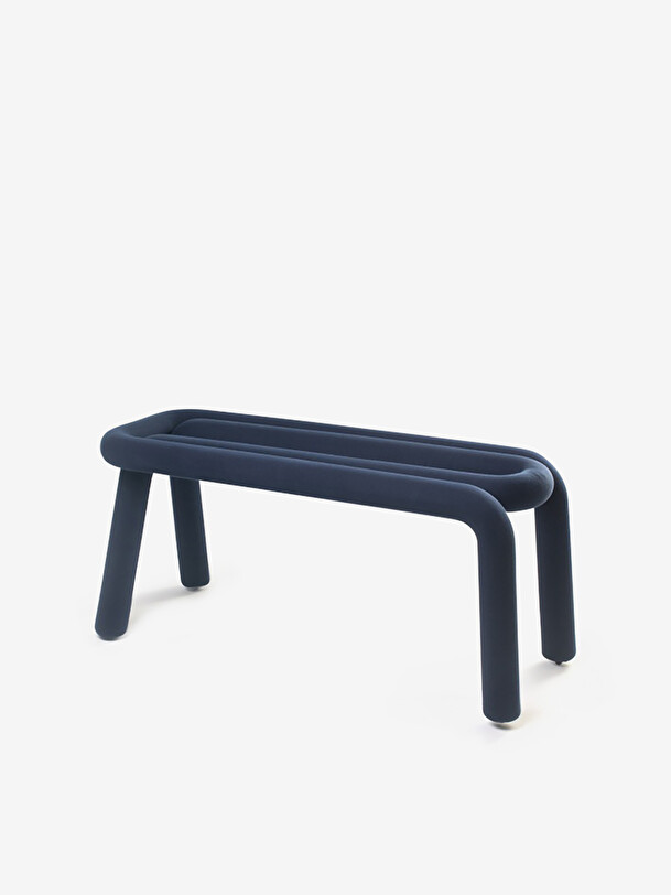 in grassetto panchina navy-marine