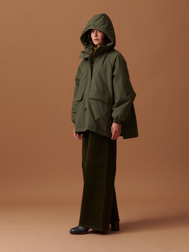 oxana puffer giacca militare