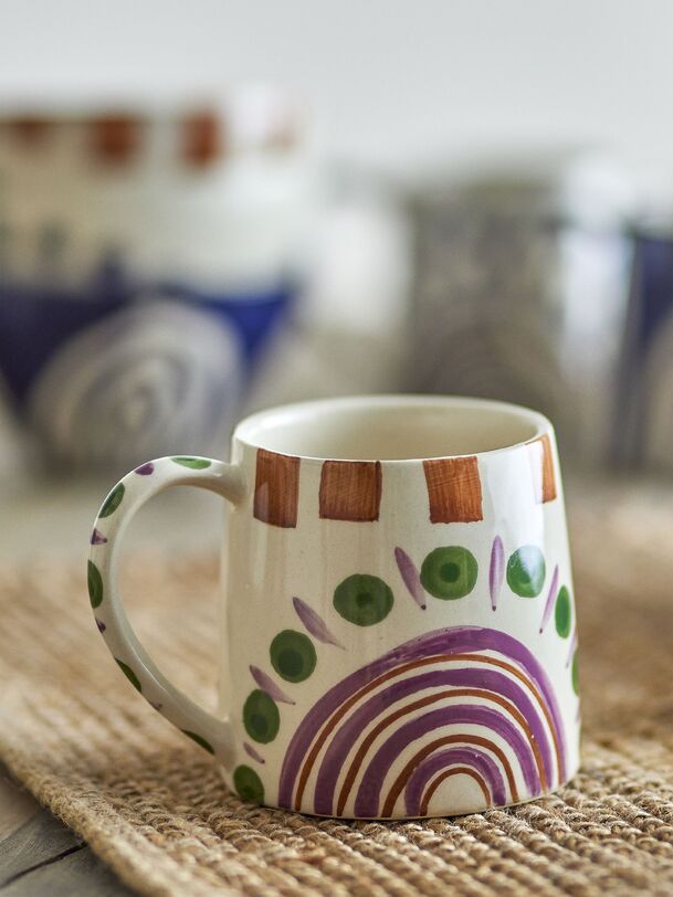 tasse it grès shama - bloomingville verde
