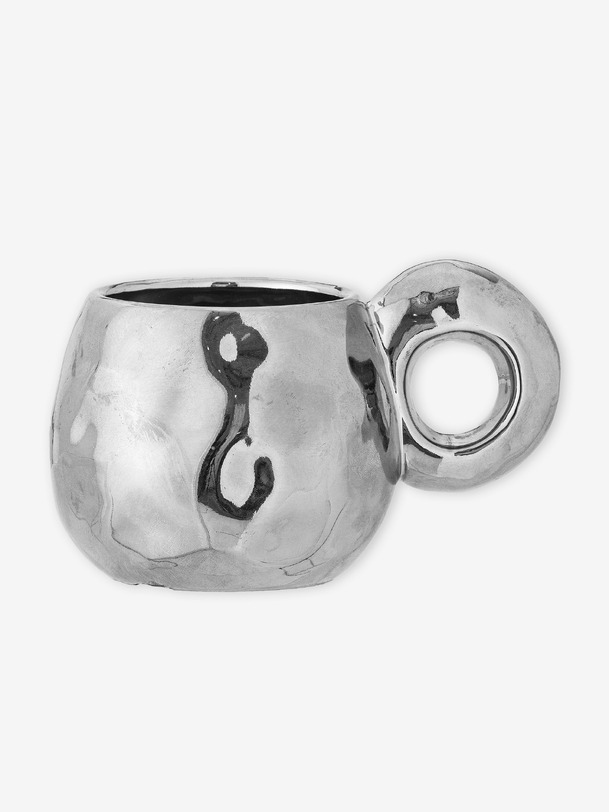 tasse shine - bloomingville chrome