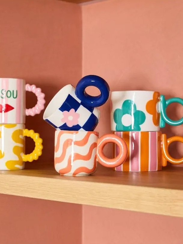 tasse daniela jaune - que rico giallo
