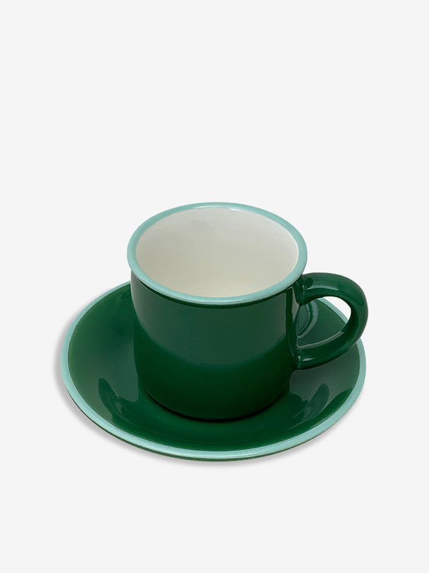 tasse ristretto céramique - bazar de luxe verde