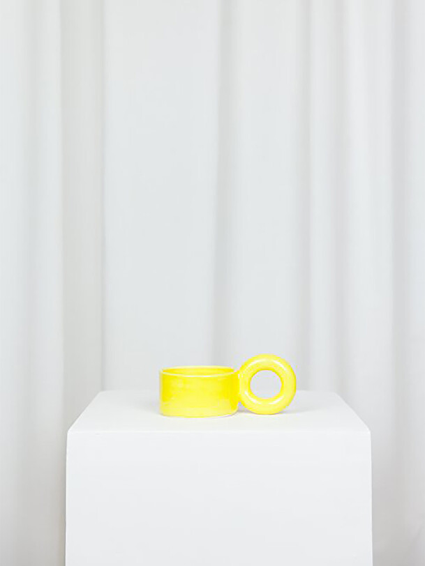 bigloop tazza gialla tazza gialla