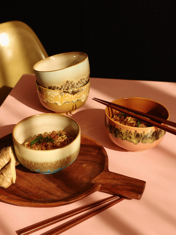 noodle bowl anni 70 sunbeam - hk living senape