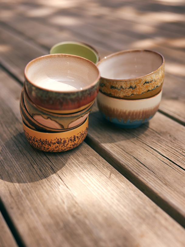 noodle bowl anni 70 sunbeam - hk living senape