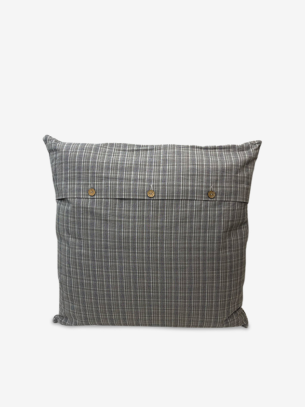 coussin patchwork 2 65x65cm - bazar de luxe multicolore