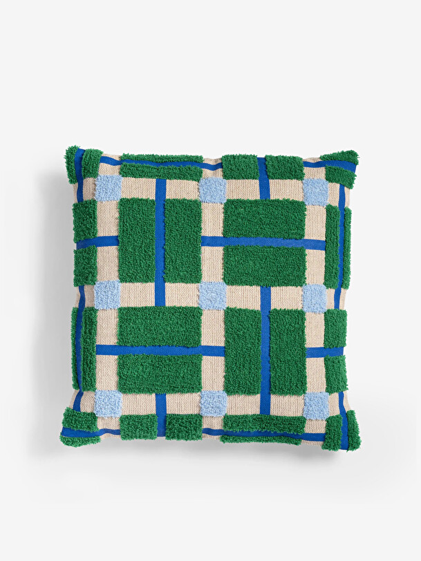 plano verde cuscino 40x40 verde