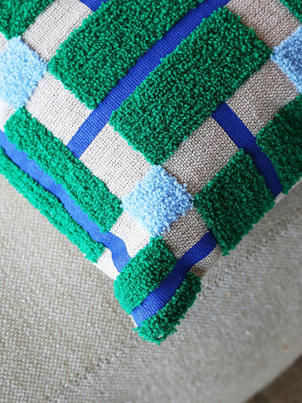 plano verde cuscino 40x40 verde