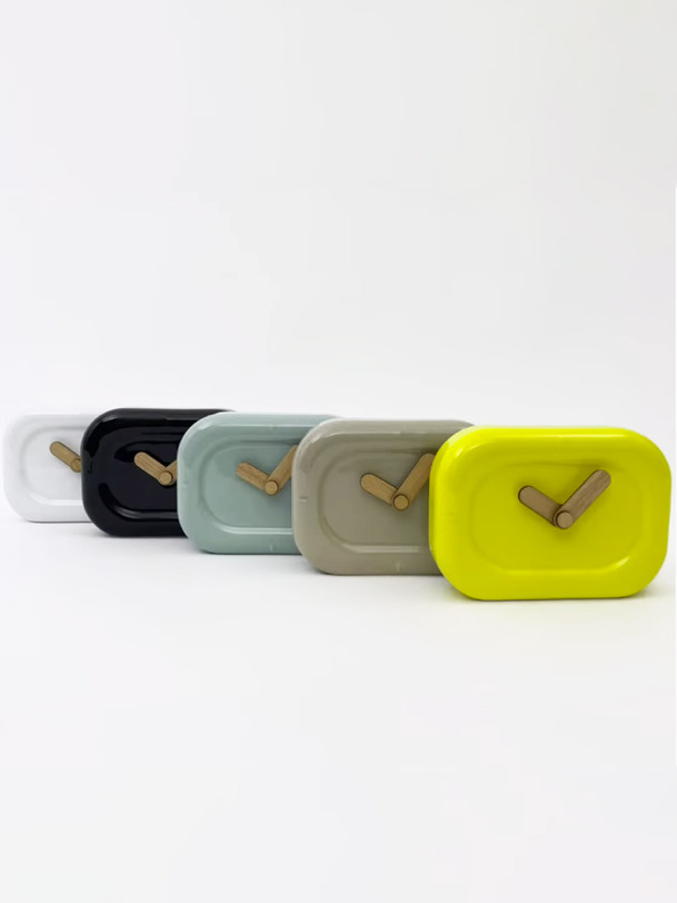 horloge ceramique - bazar deluxe giallo