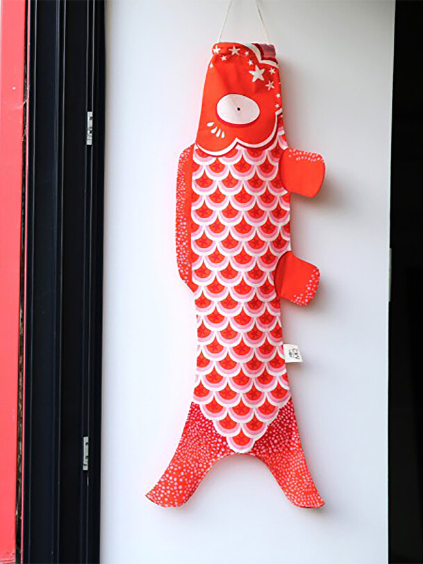 koinobori mandarino rosso