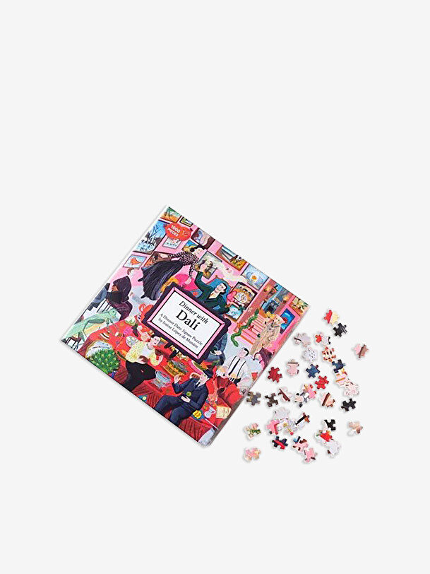 puzzle cena con dali - nuove riviste multicolore