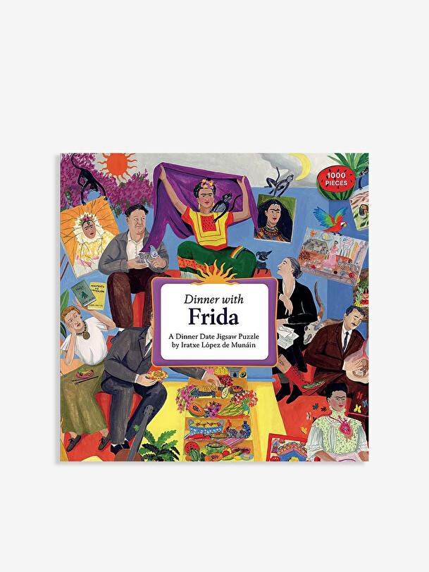 puzzle cena con frida - nuove riviste multicolore