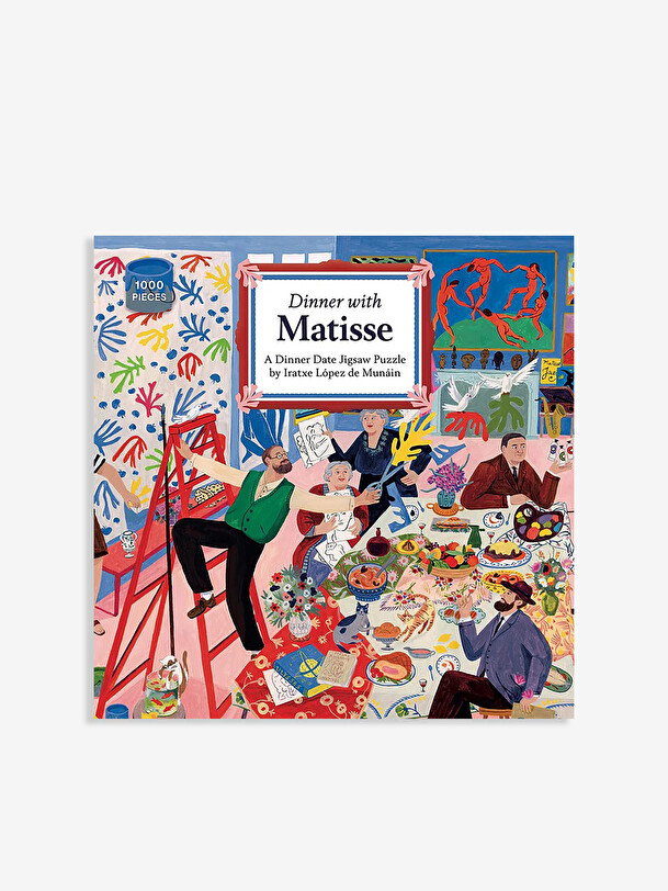 puzzle cena con matisse - nuove riviste multicolore