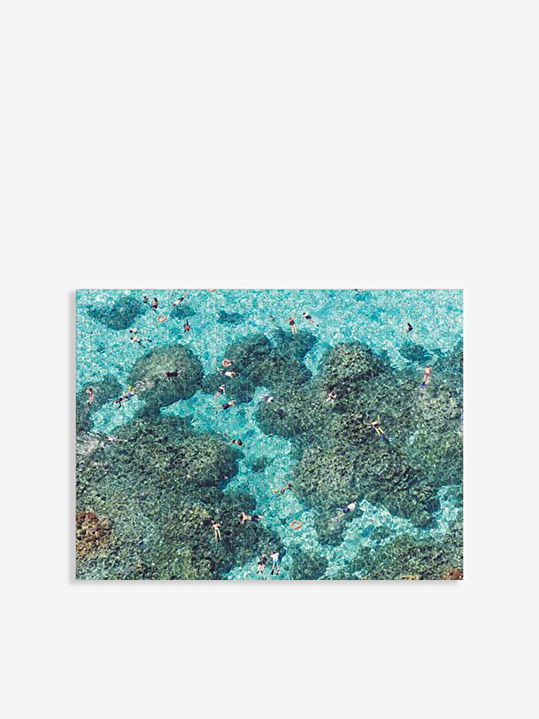 puzzle biface spiaggia sci - nuove riviste multicolore