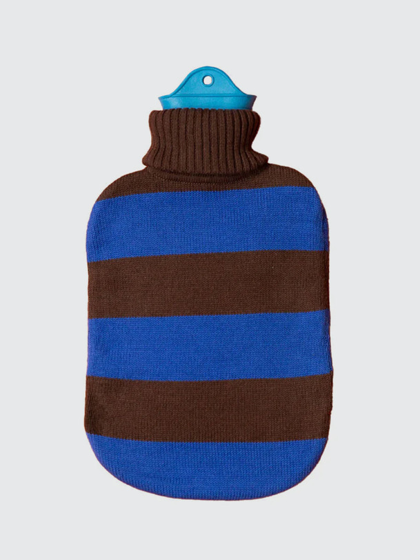 organico bottiglia di acqua calda di cioccolato blu blumarron
