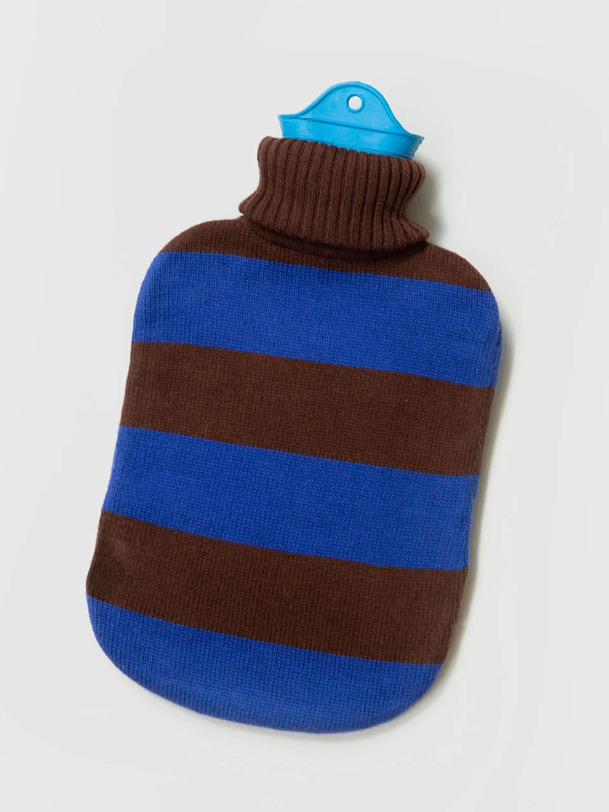 organico bottiglia di acqua calda di cioccolato blu blumarron