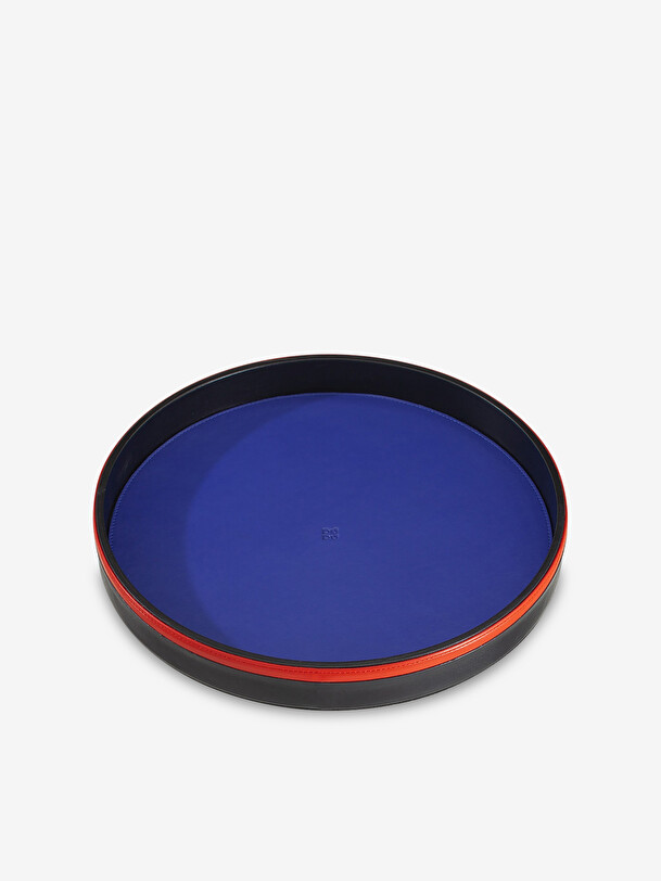 pelle vassoio diametro 32cm htr 3.8 cm marine