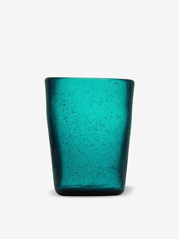 olio blu bolla di vetro blu petrolio