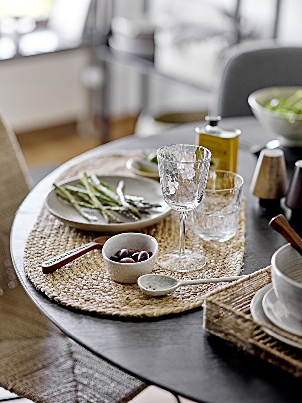 set 4 verres un vin marteles d8 h17 - bloomingville trasparente
