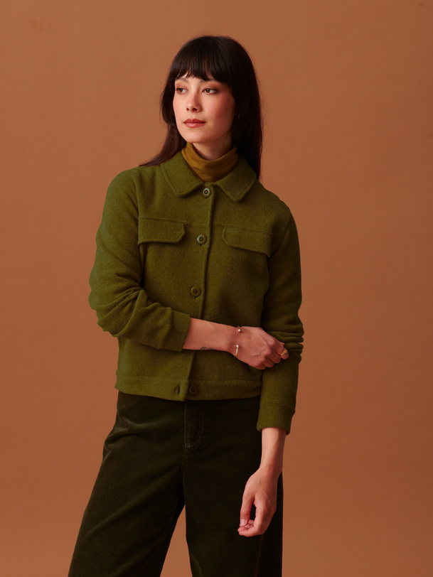 celena giacca khaki