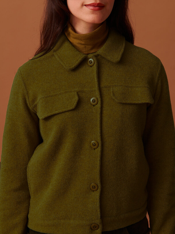 celena giacca khaki