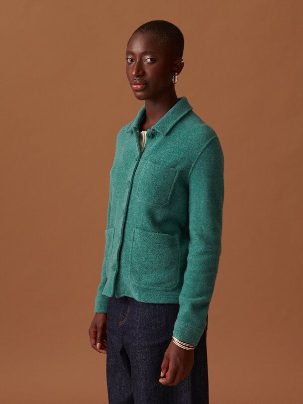 golta giacca blu verde