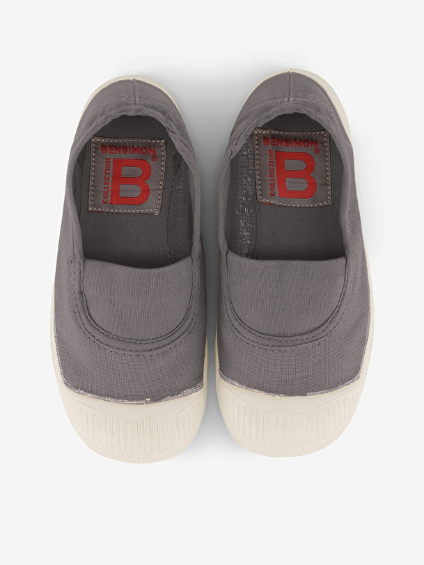 ragazzi elastico tennis grigio