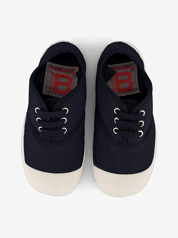 i bambini lace-up tennis marino