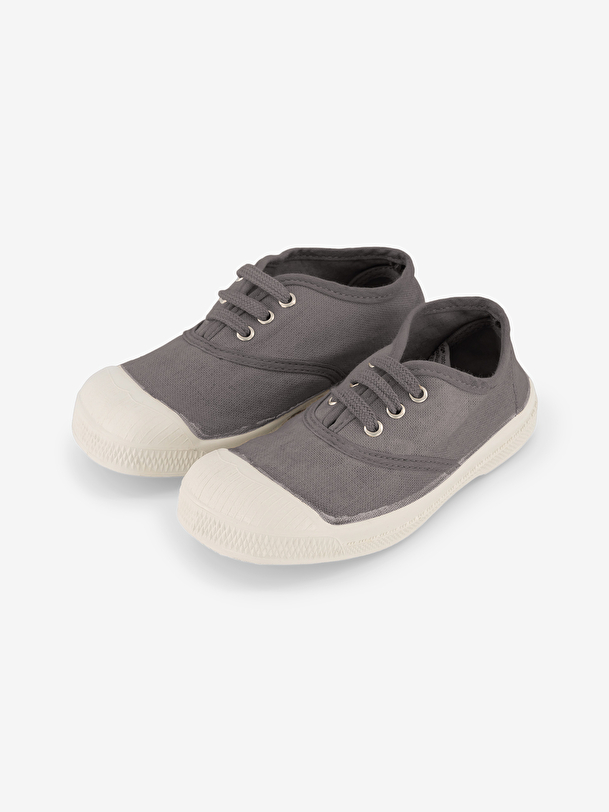 i bambini lace-up tennis grigio