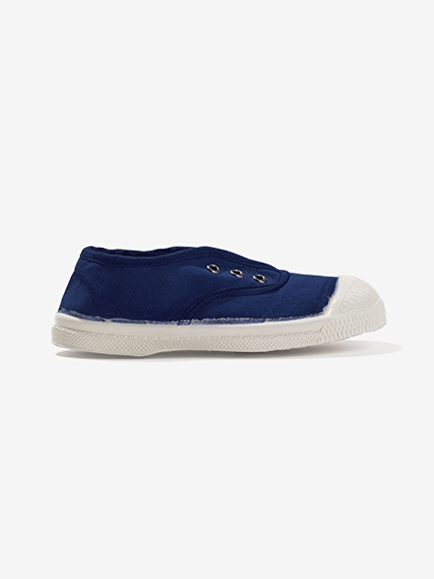 i bambini lace-up tennis blu brillante