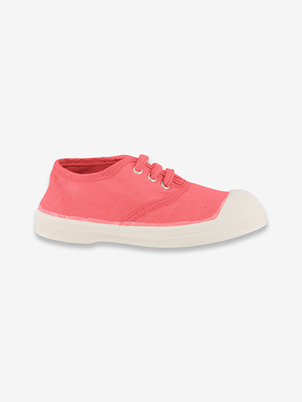 i bambini lace-up tennis hibiscus