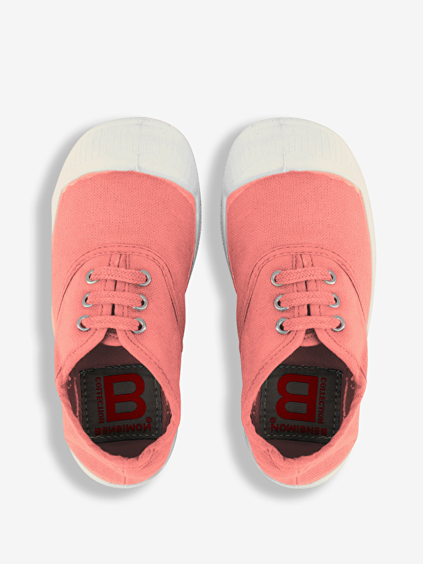 i bambini lace-up tennis flamingo