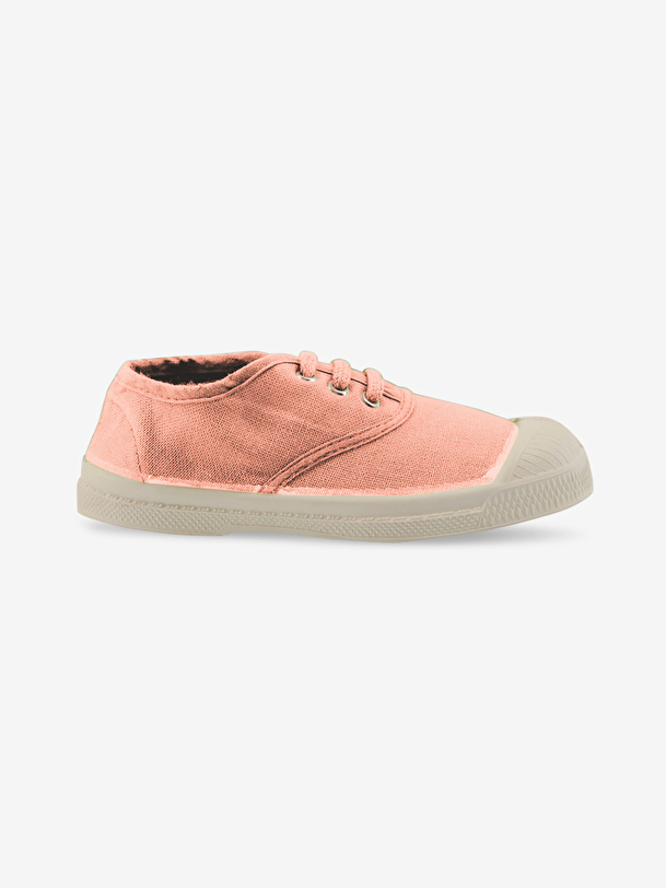 i bambini lace-up tennis rosa