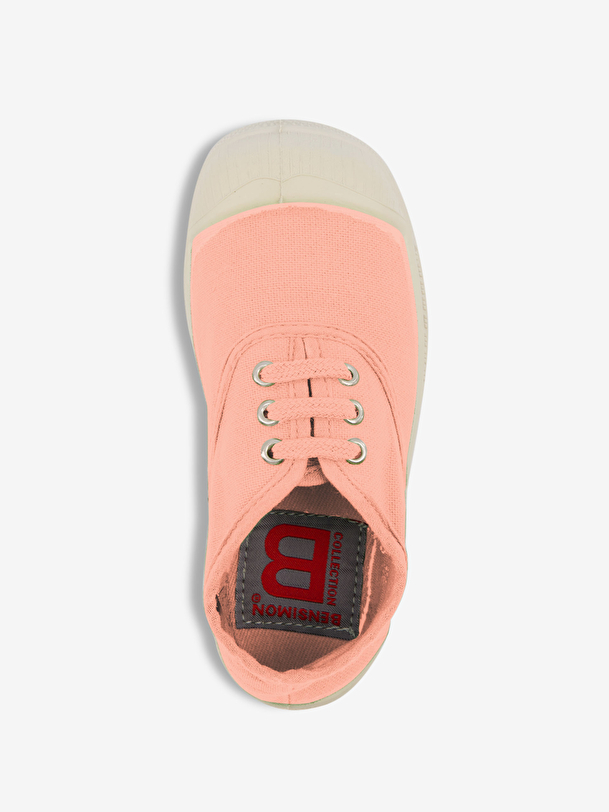i bambini lace-up tennis rosa