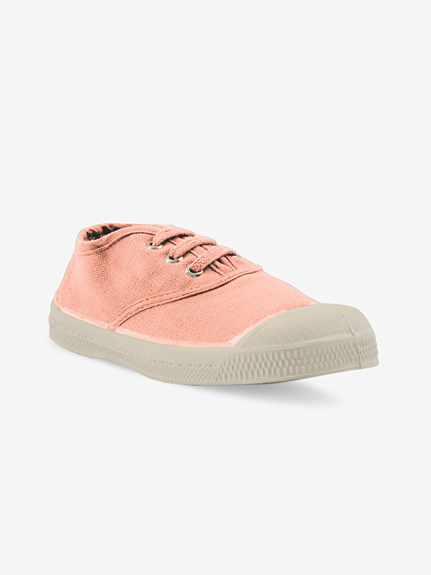 i bambini lace-up tennis rosa