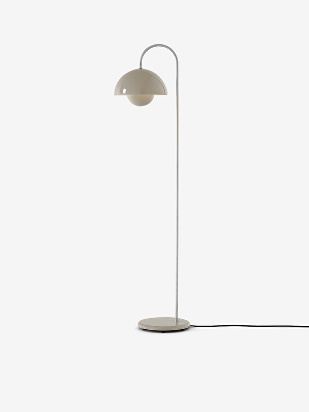 vp12 beige lampada da terra beige
