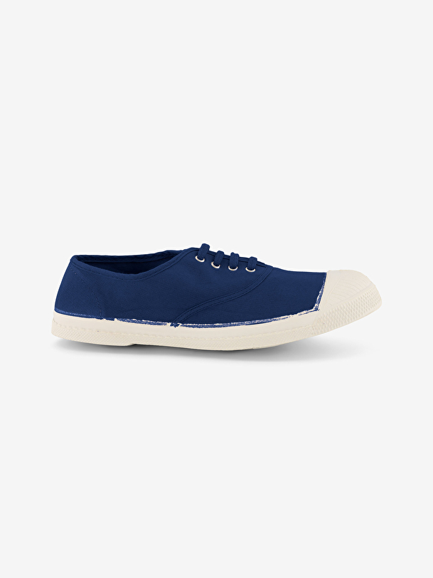 uomini lace-up tennis indigo