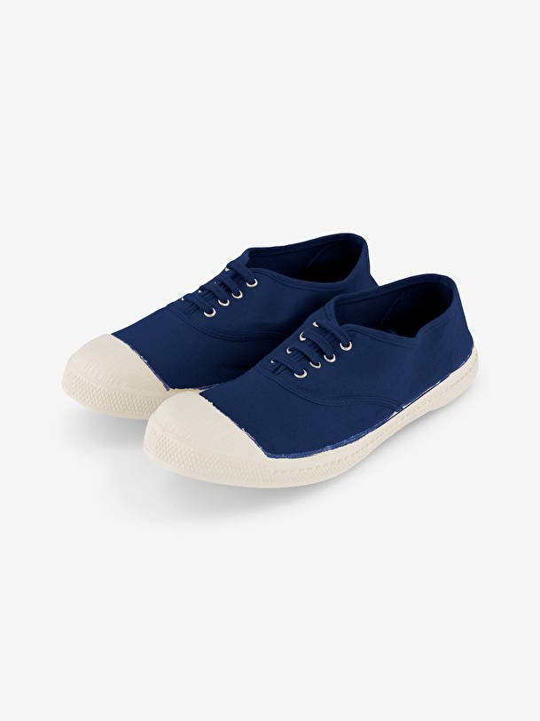 uomini lace-up tennis indigo