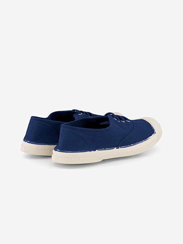 uomini lace-up tennis indigo