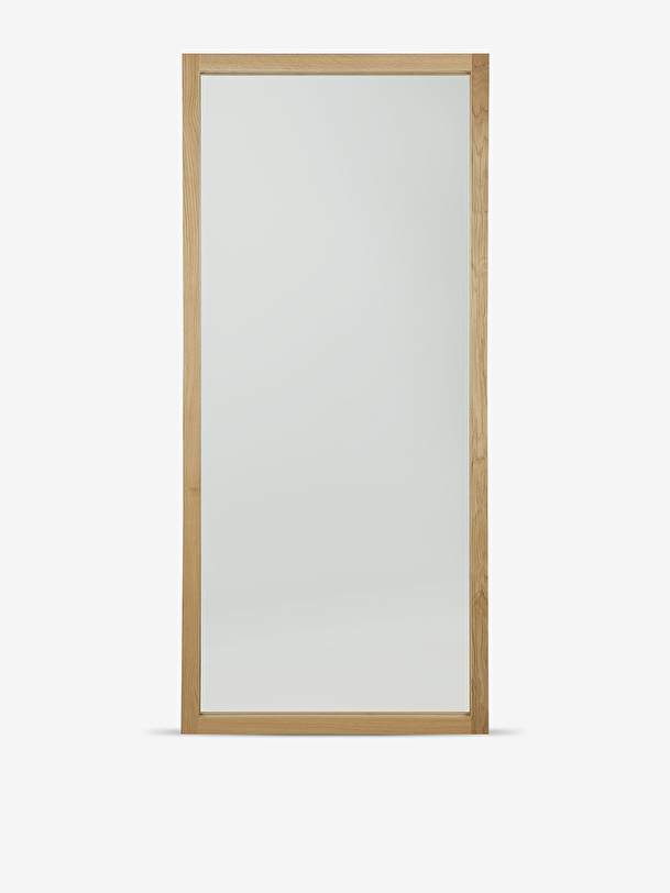 rovere light frame specchio h200 rovere chiaro