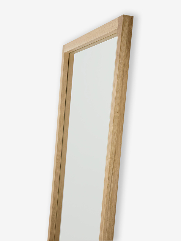 rovere light frame specchio h200 rovere chiaro